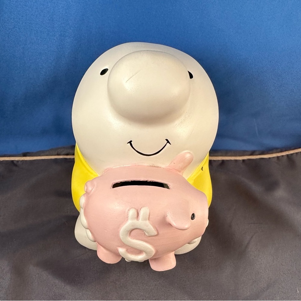 Vintage Ziggy Coin Piggy Bank 1981